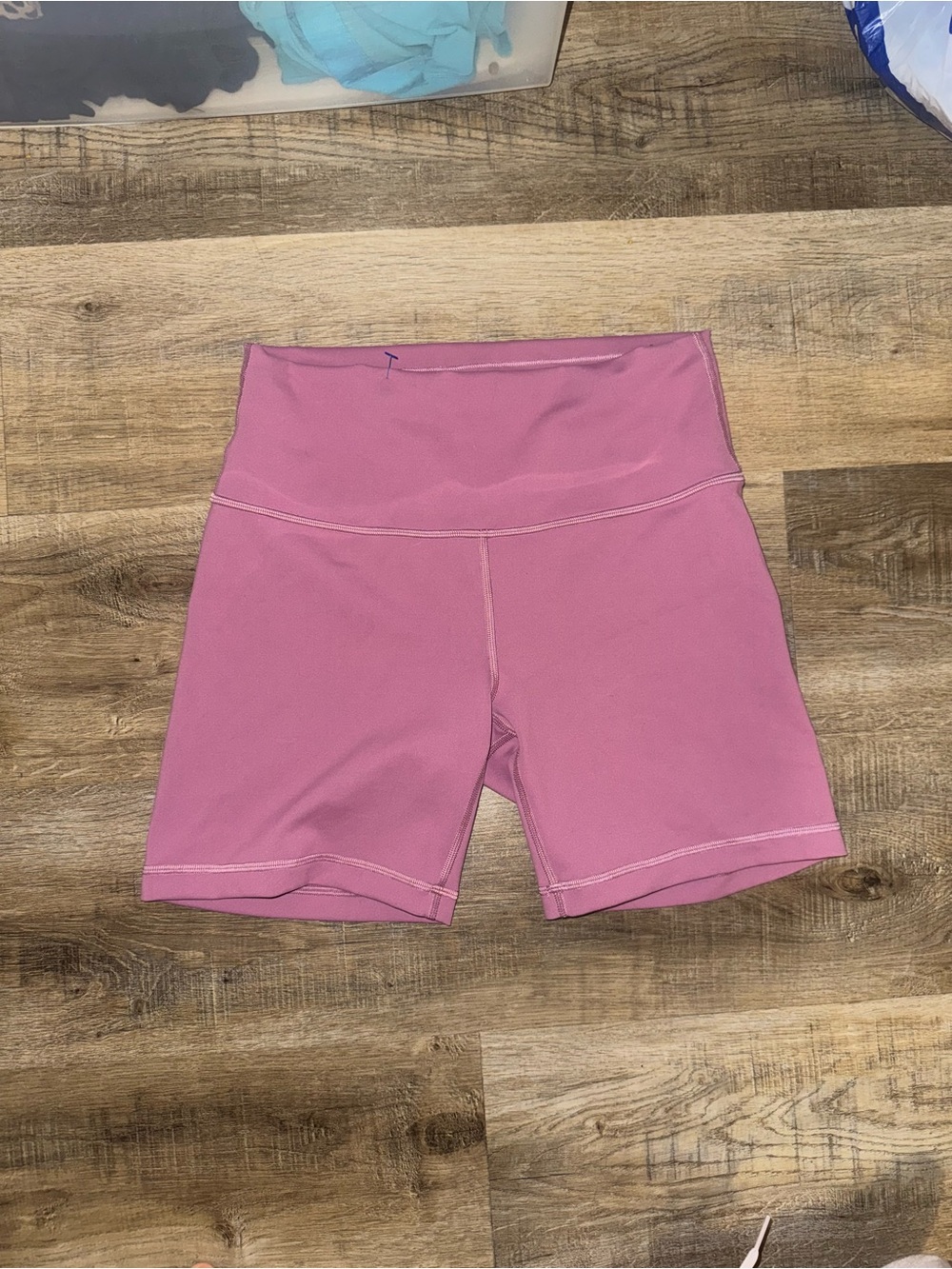 lululemon athletica Rose Pink High-Waist Bike Shorts